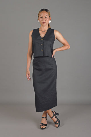 Linen Vest