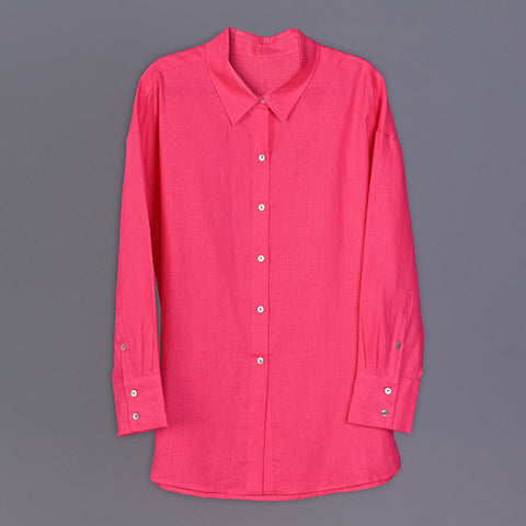 Linen Boyfriend Shirt